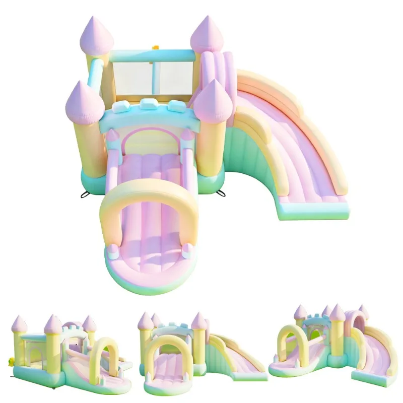 Small household inflatable slide paradise Oxford cloth trampoline