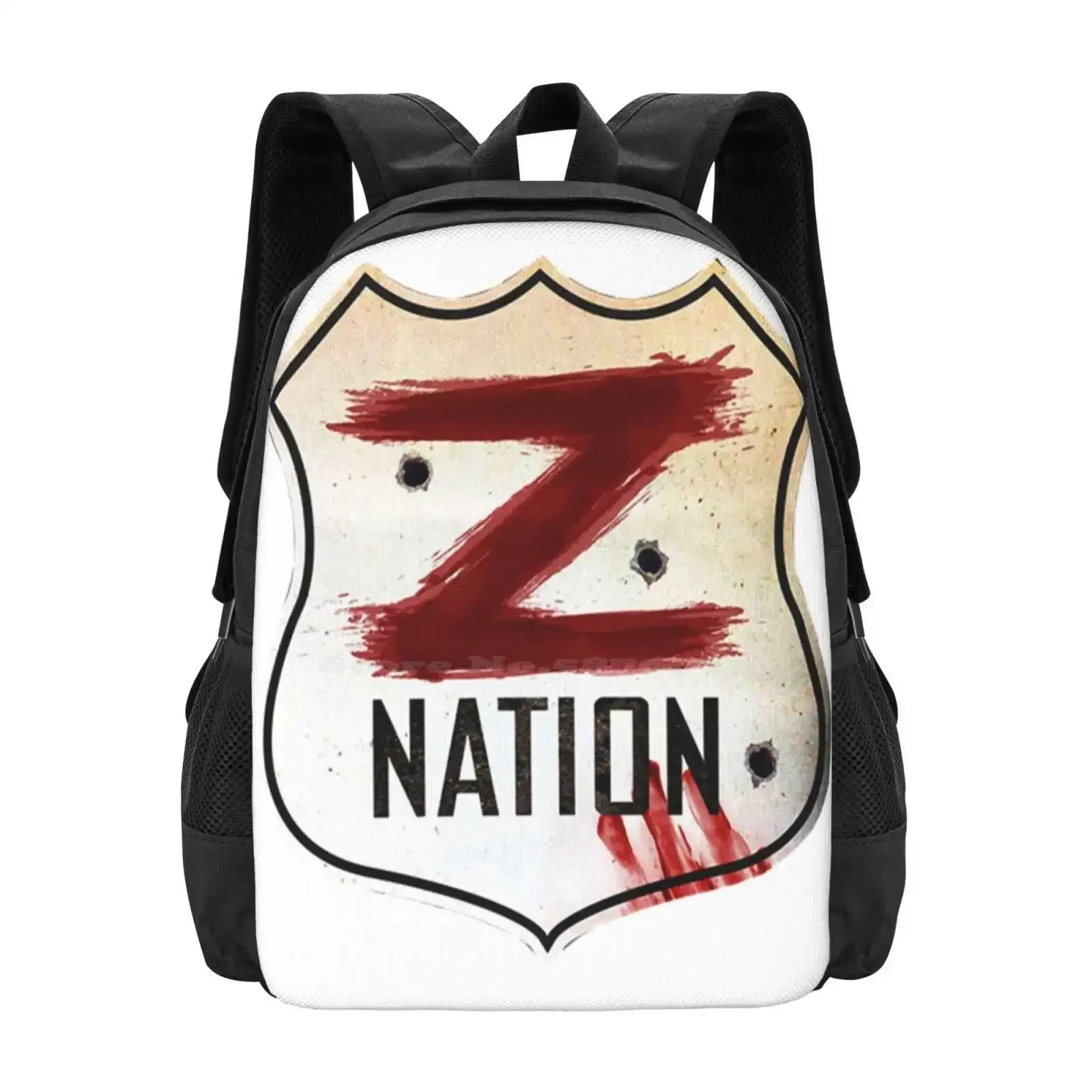 

Z Nation Hot Sale Schoolbag Backpack Fashion Bags Znation Z Nationn The Murphy Murfy Murfi Zombies