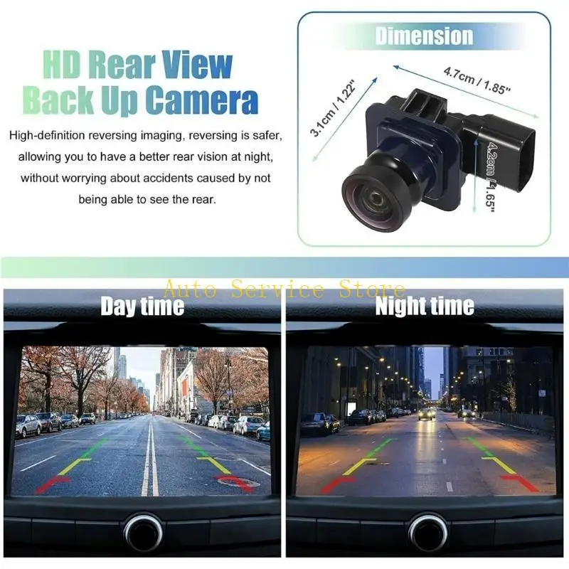 462A Auto Backup Assist Heckansicht Parkhilfekamera Weitwinkel für EB5Z19G490A