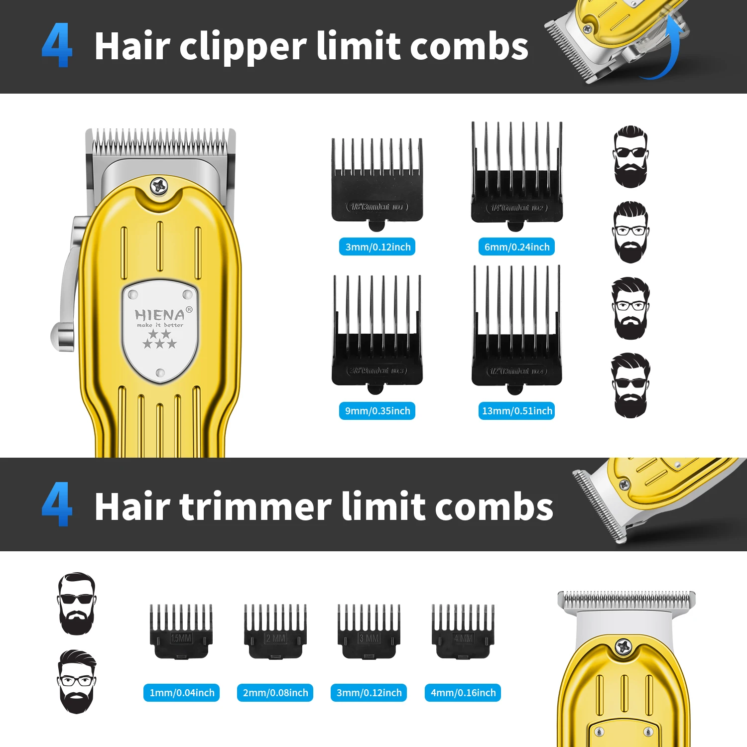 Kit de Corte de Cabello HIENA - Hair Care Gift Set reseña y precio