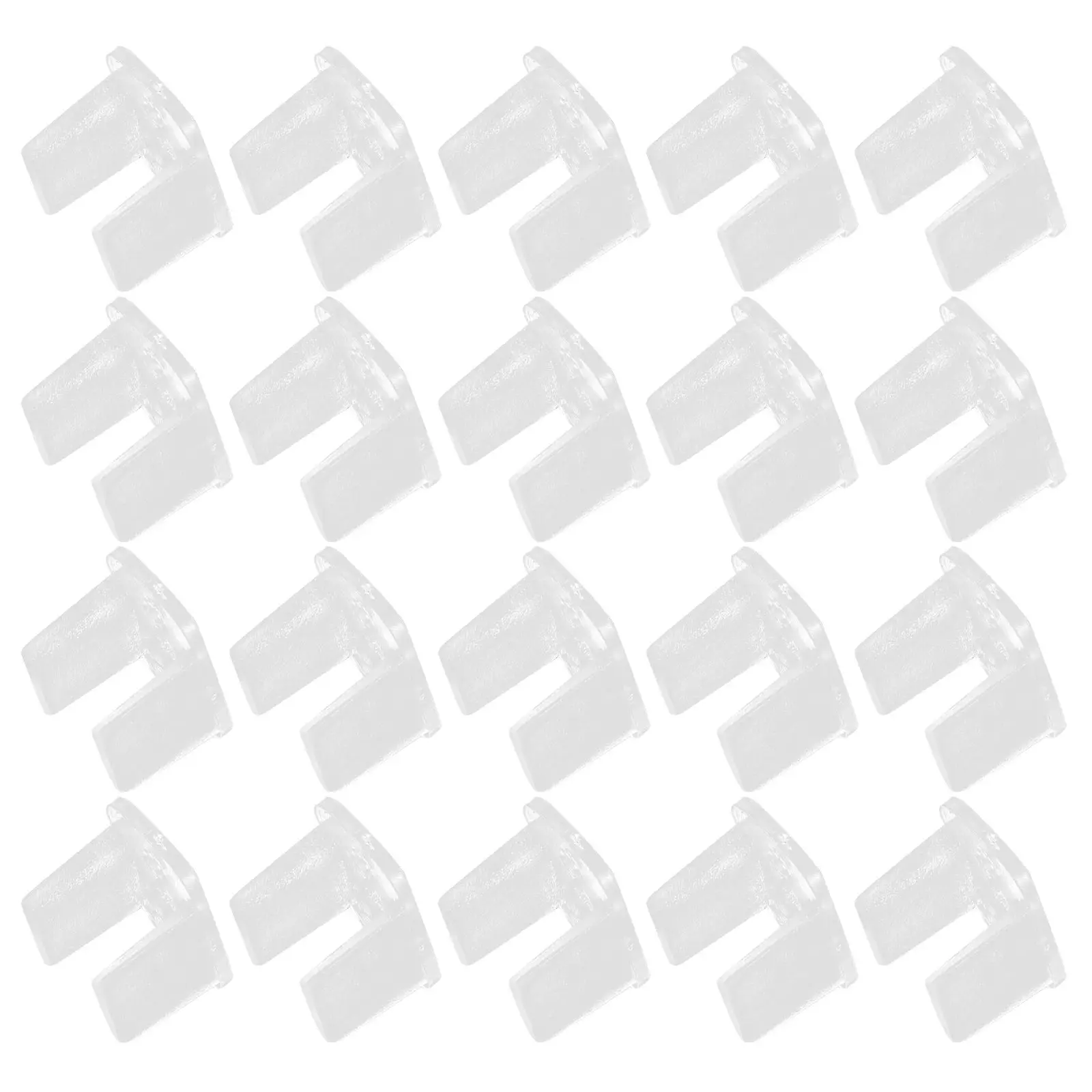 

100 pcs LED for 6mm Wide Led Clips Fixing Buckle Mounting Led Strip Clips Accessories Plastic Clip Durability