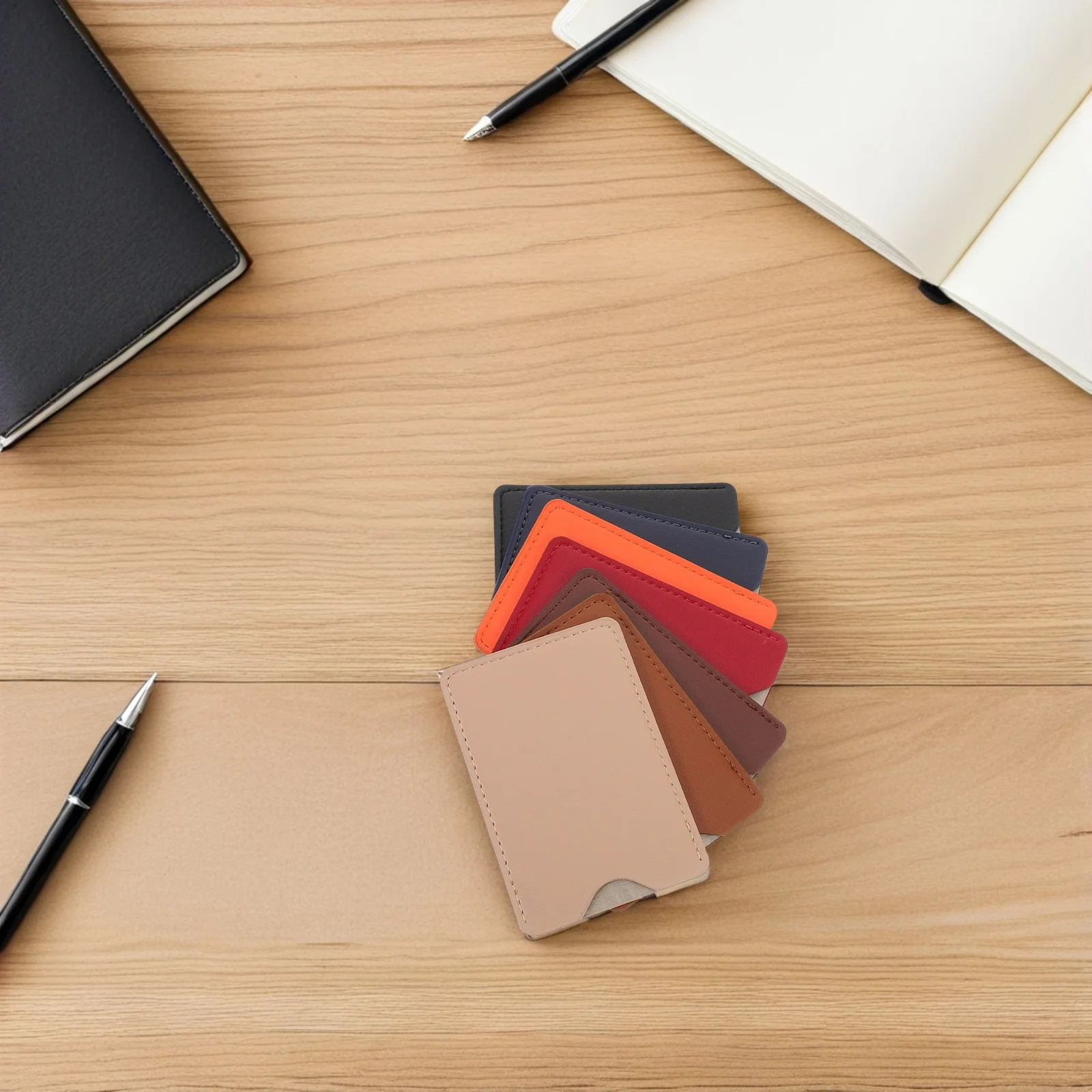 

7Pcs PU Card Protector Sleeve Anti-Theft Slim Credit Card Holder Wallet Blocking Cover Secure Storage for Bank Cards