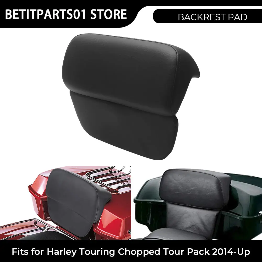Motorcycle Tour Pack Backrest Pad Trunk Backrest Pads Backrest Pad For Harley Electra Glide Ultra Classic Low FLHTCUL 2015-2016