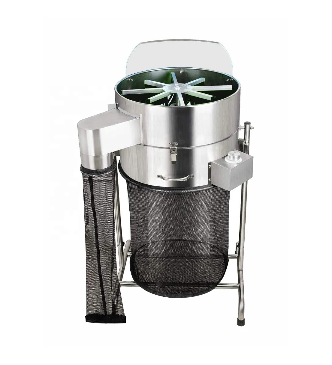 

For 18 Inch Stainless Steel Hydroponics Rotatory Dumping Plant Leaf Bud Pro Cut Fast Tilt Trimmer