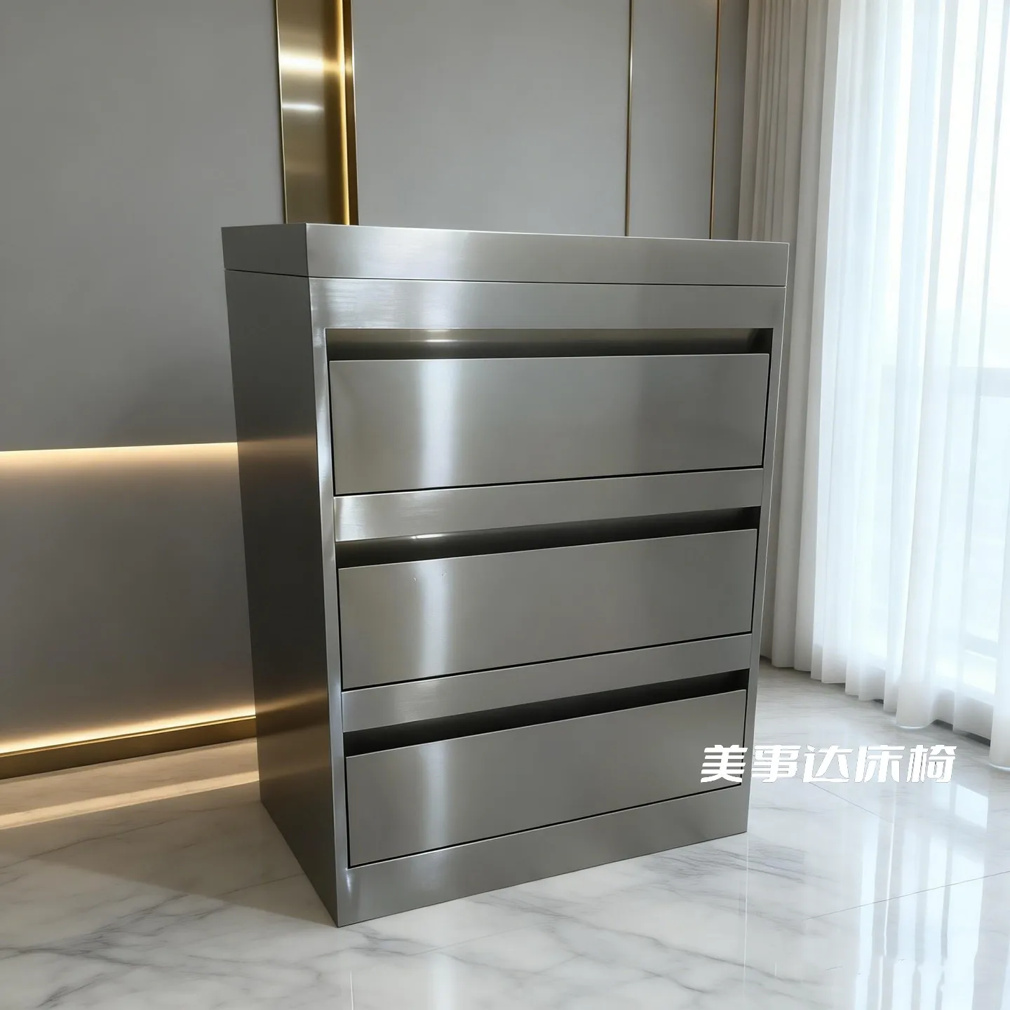 Stainless steel rack for hair salon, barber shop, barber shop storage, folding cart, tool cabinet display rack