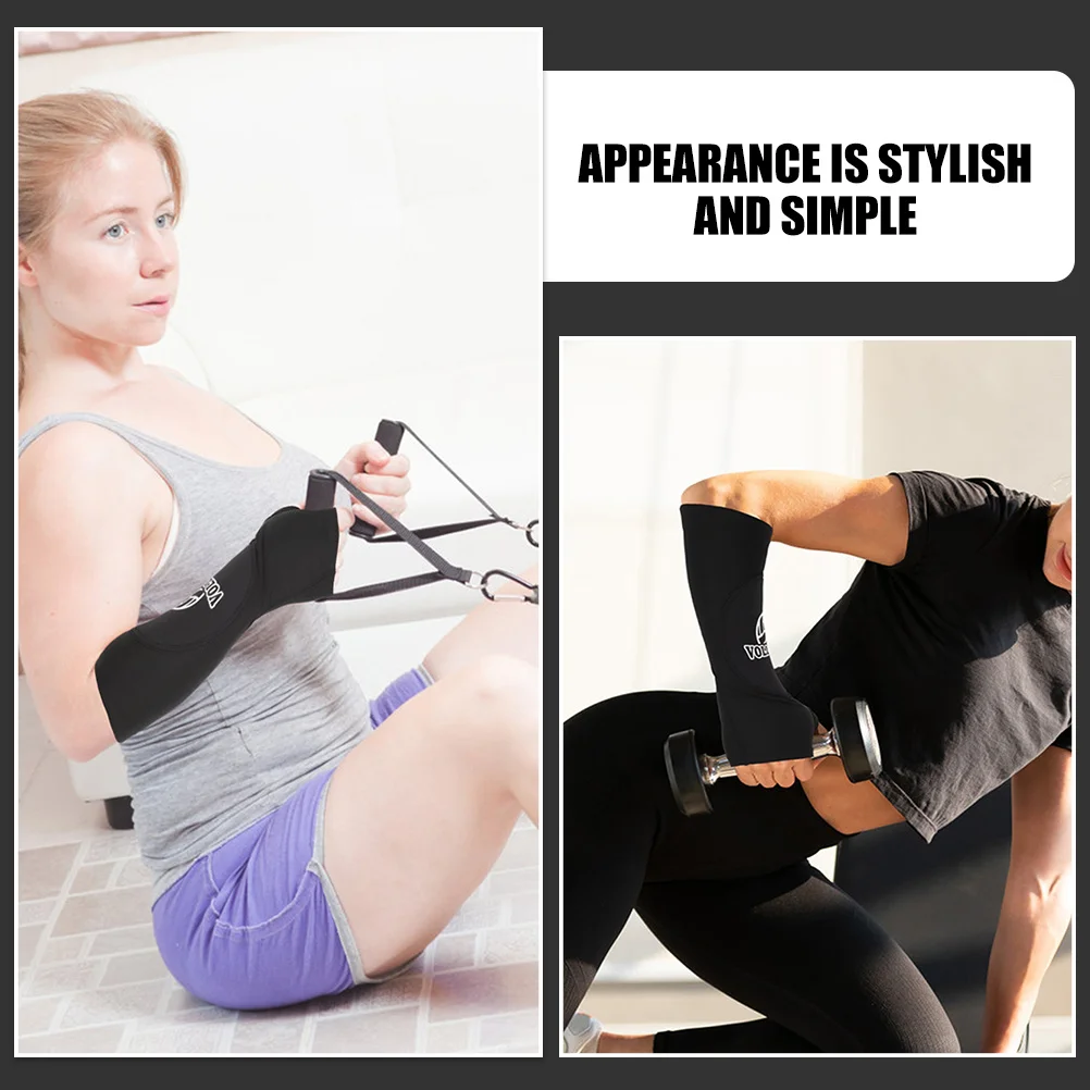 

1Pair Volleyball Arm Sleeves Breathable Lightweight Elastic Sports Wrist Protector Volleyball Arm Pads for Adults Women Outdoor