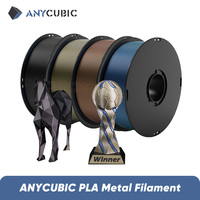 ANYCUBIC 3kg PLA Metal Filament Metallic Texture PLA Kobra S1 Kobra 3 Combo 3D Printer Filament High-Performance 3D Printing PLA