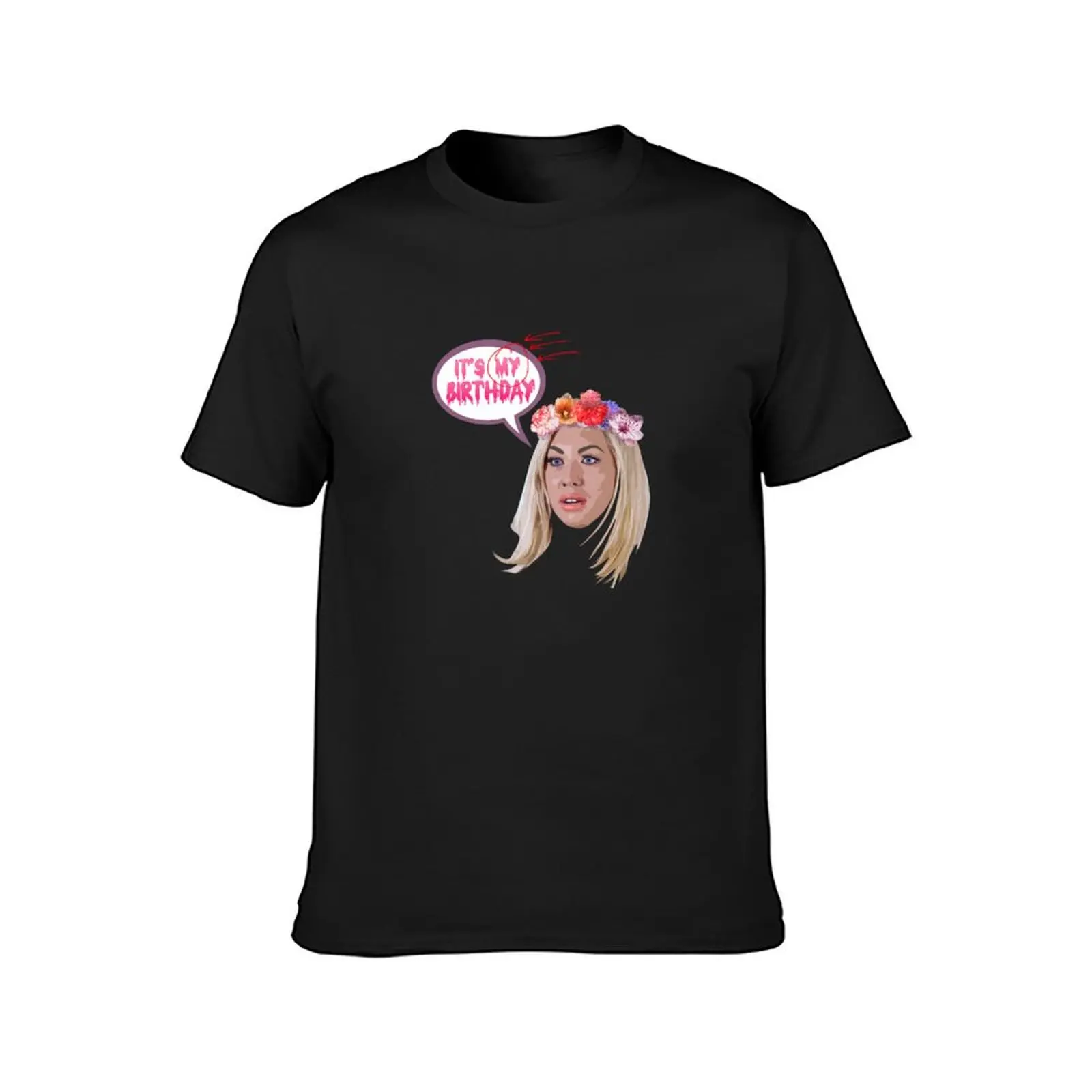 Stassi Schroeder Its MY Birthday T-Shirt summer clothes graphics oversized anime mens graphic t-shirts funny