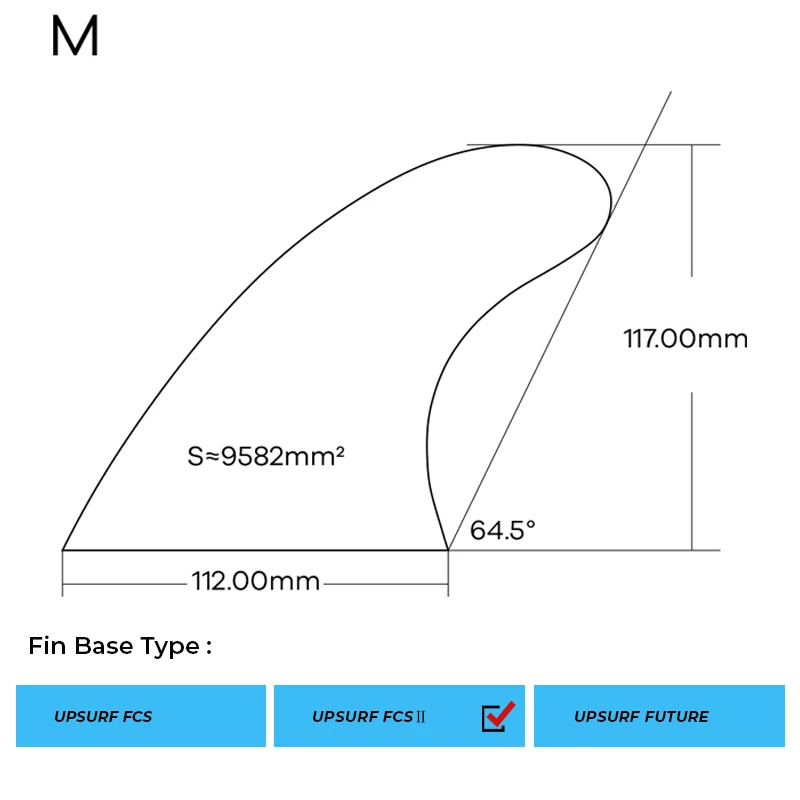 Upsurf fcs2 g5 lila/rote Farbe Surfbrett Fin Line Wabe in Surfbrett Tri Fin Set Surf zubehör m Größe Sup Board