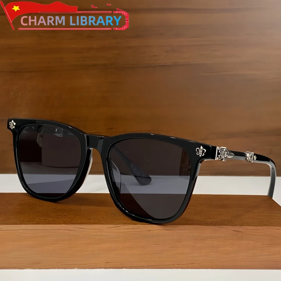 جديد المرأة النظارات الشمسية خلات مربع الموضة الفاخرة في الهواء الطلق الترفيه عطلة UV400 العلامة التجارية تصميم الرجال نظارات شمسية عالية الجودة