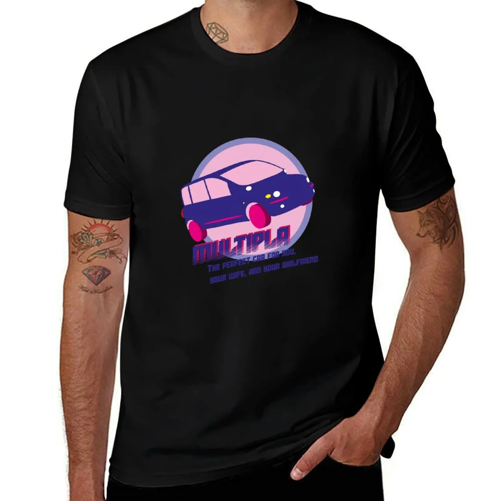 

Fiat Multipla Collection (With Tagline) T-Shirt anime stuff valentines boutique clothes custom t-shirts vintage t shirt men