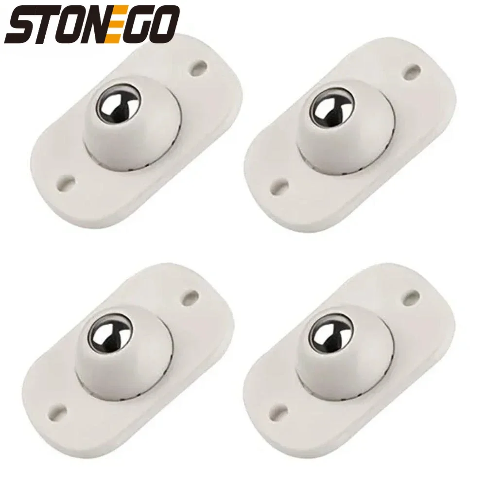 4Pcs 360 Degree Rotating Casters Swivel Wheels Furniture Mover Casters Easy Assembly Furniture Storage Solutions