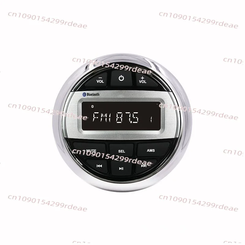 Convertible, motorcycle, sightseeing car, agricultural vehicle, bathroom, etc. Waterproof Bluetooth MP3 player