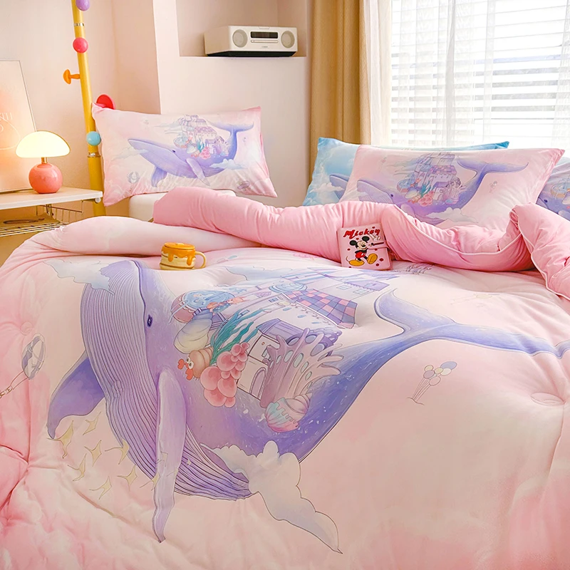 

Детское летнее одеяло-кондиционер класса А, тонкое, для осени и зимы, односпальное/двуспальное, можно стирать в машине, для детской комнаты