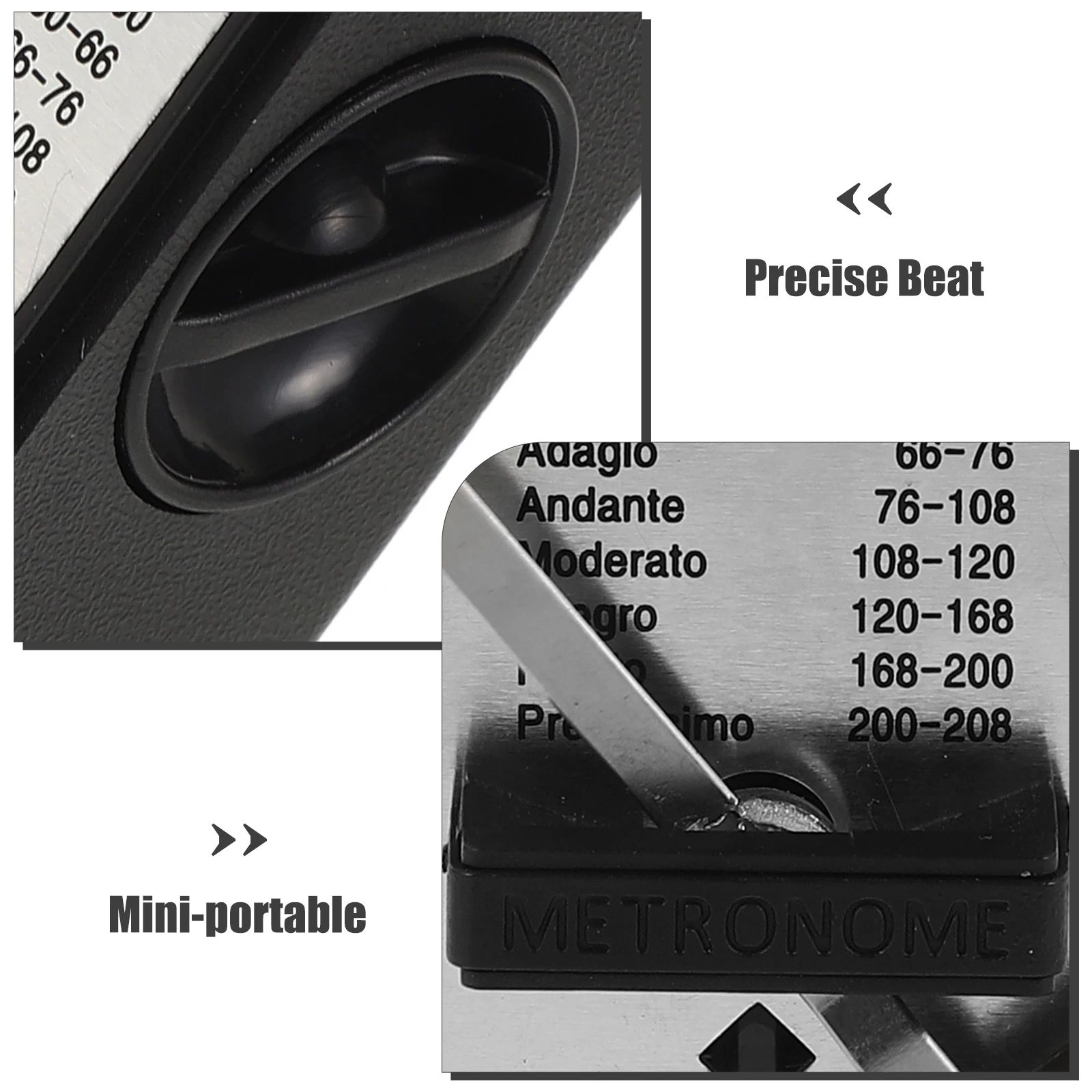 

Metronome For Guitar (music) Tuner Instrument Acoustic Mechanical Metronomes Violin and Running Piano