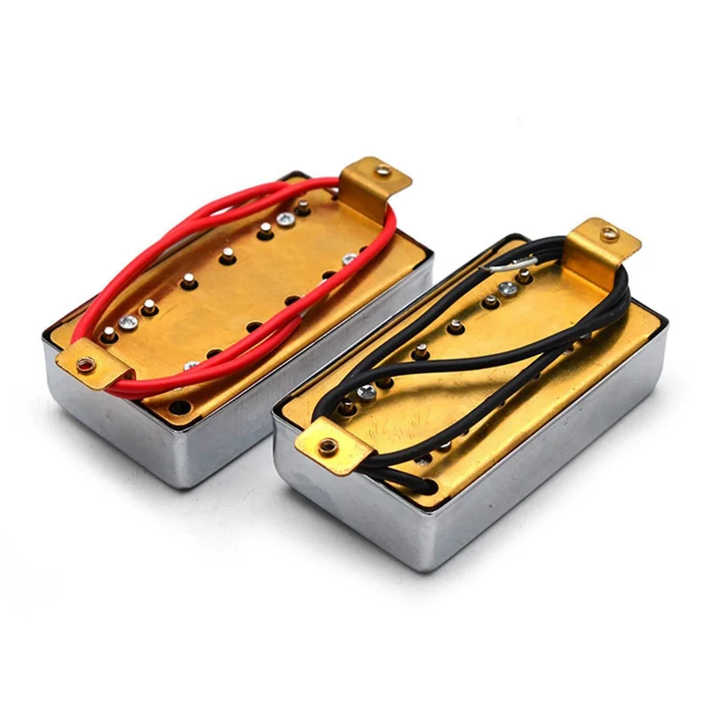 

A74K-LP электрогитарный звукосниматель с двойной катушкой, полузакрытый медный звукосниматель для электрогитары для LP электрогитары C