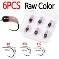 6pcs Raw Color