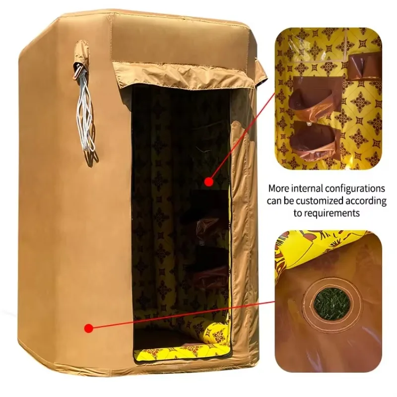 

2025 Hot Sale Air Tent Inflatable Camping Canvas Tent Waterproof Pop Up Dressing Toilet Portable Tent