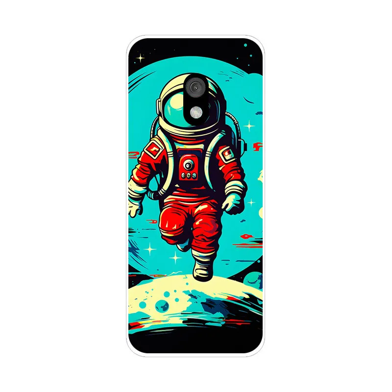 For Nokia 235 4G 3210 2024 Phone Case astronaut Silicone Back Cover For Nokia 215 220 105 106 4G 2024 2021 Funda Coque 235 4G