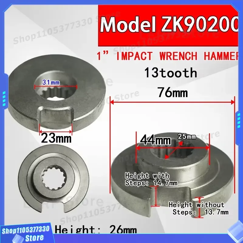Zk9020C Pneumatic Impact Drive Cam Block Spindle Wrench Tool Accessories Parts for Standard Application Metals China Model