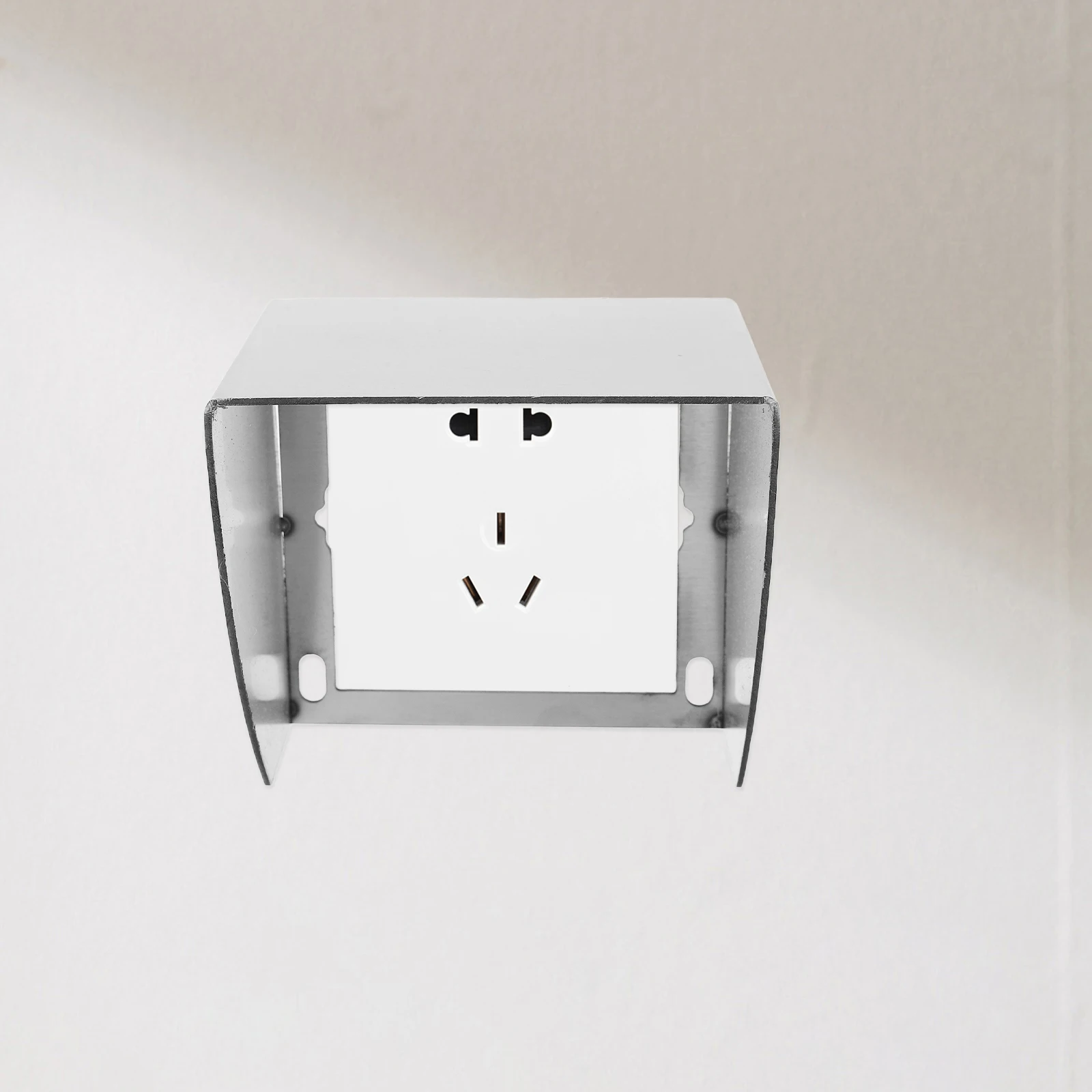 

Waterproof Charging Pile Protection Box Socket Cover Stainless Steel Outdoor Wall Outlet Case Protector Switch Box Household