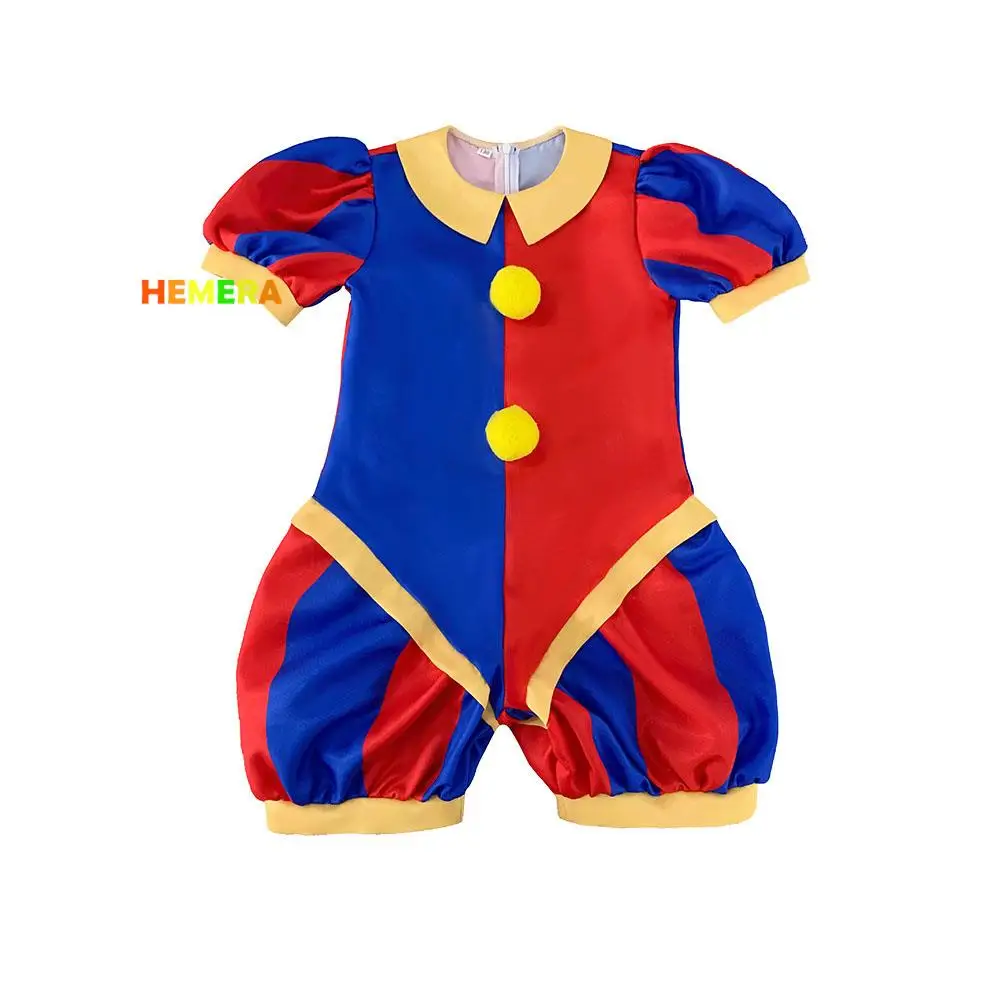 Pomni Cosplay fantasia de desenho animado infantil, incrível circo digital, Ragatha Jerry Cine, roupas engraçadas de teatro, presentes de Natal para crianças