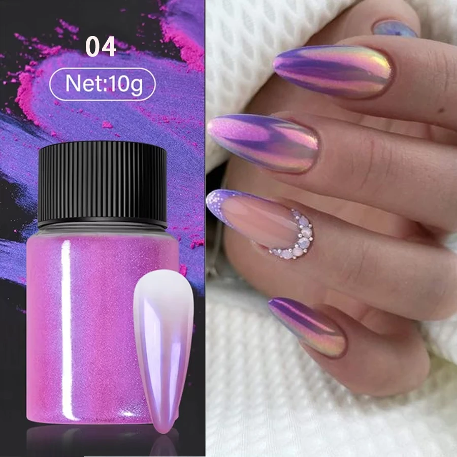 1 Stück Pulver pigmente, Epoxidharz farbstoffe mit Regenbogen perlen effekt, DIY-Schmuck herstellung und Nail Art-Dekorationen