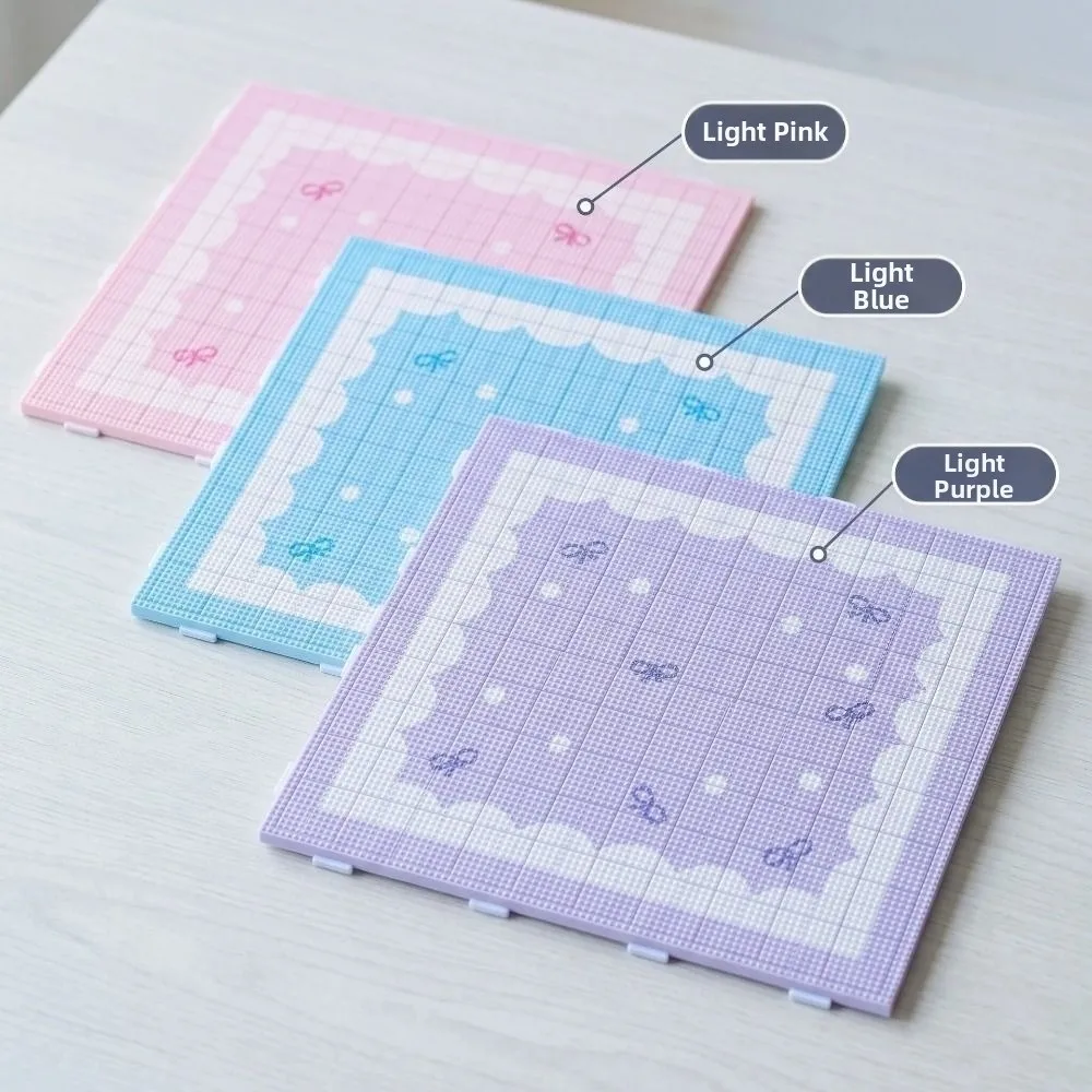 Large 52/78/104Pins Fuse Beads Pegboards Matte Color 2.6mm Beads Hama Beads Pegboards DIY Square Pixel Art Tool Beading Supplies