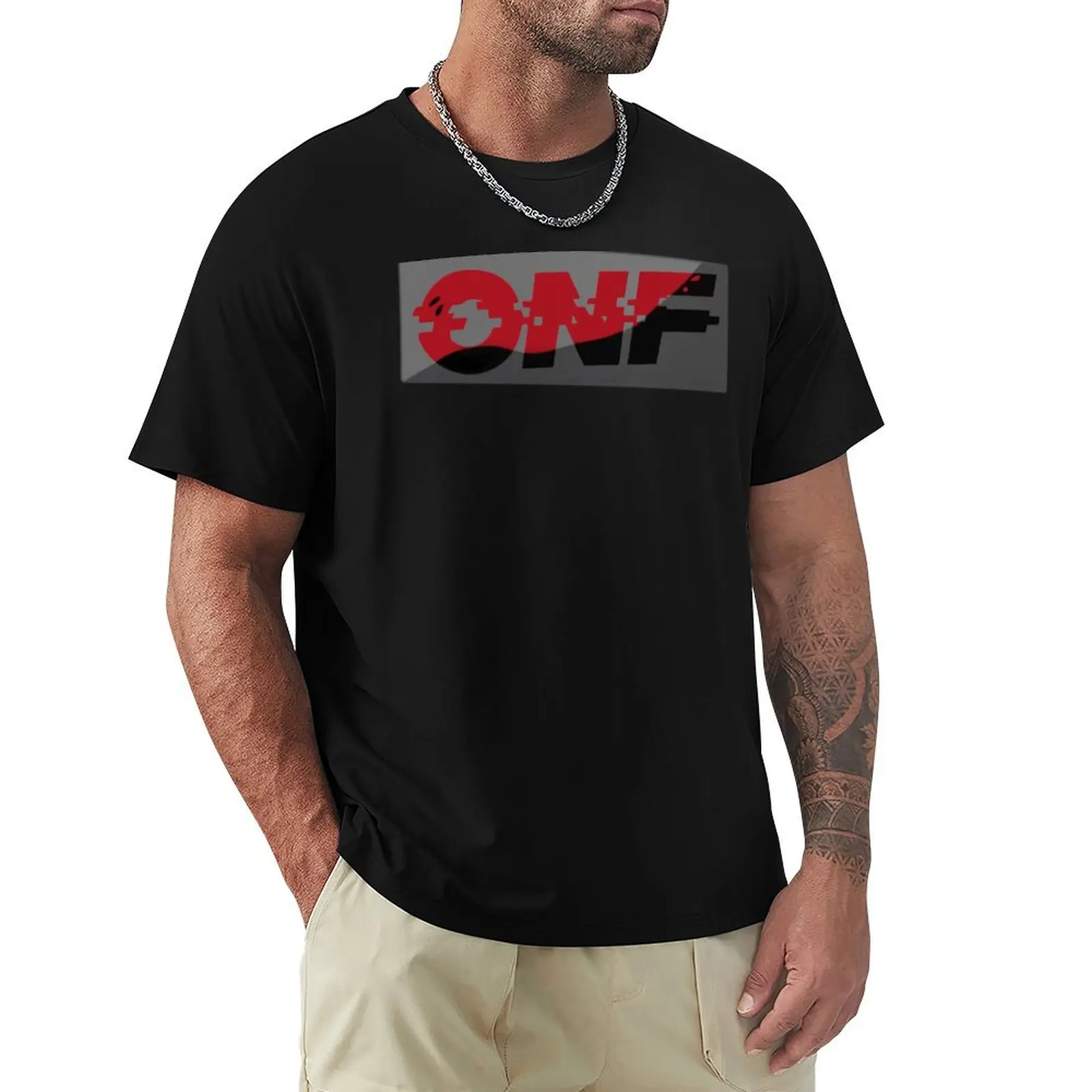 

ONF (Version 1) T-Shirt blacks anime stuff luxury t-shirt funny t shirts for men