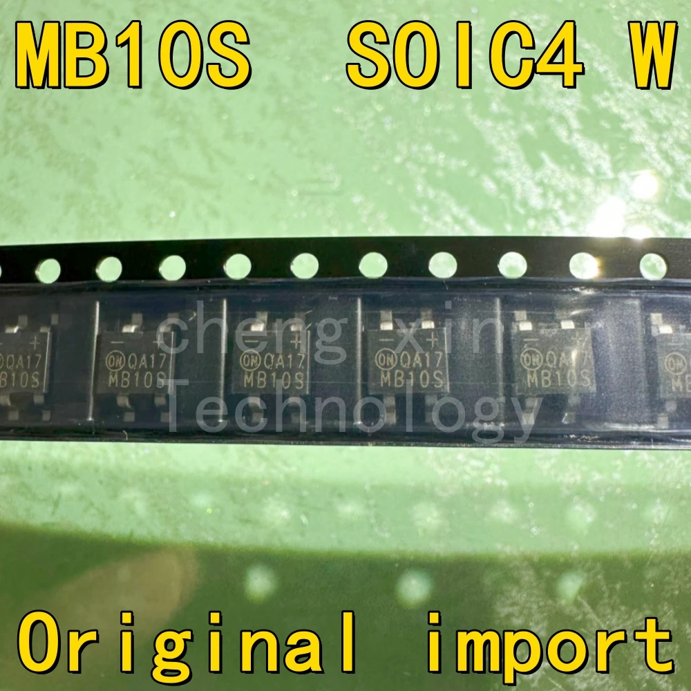 MB10S 50PCS/LOT 20PCS Original import 0.5A Bridge Rectifier MB10 SOIC4 W MARKINGMB10S