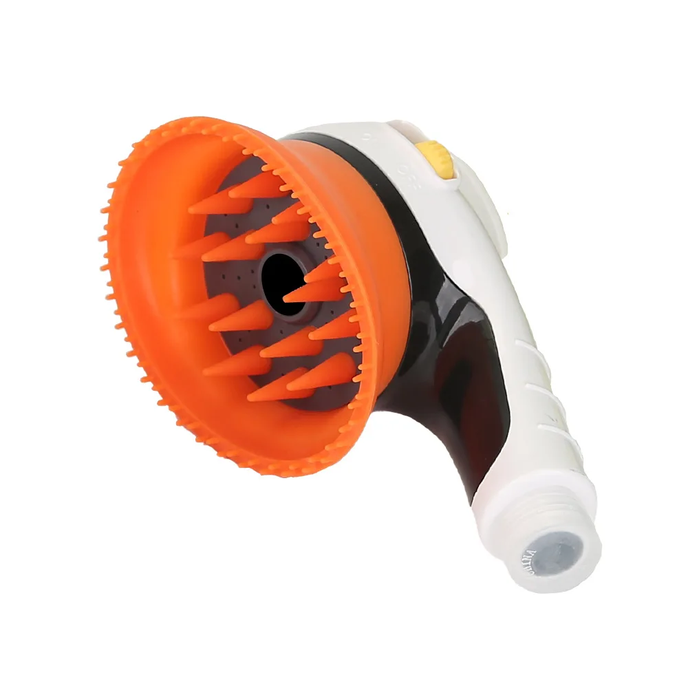 Factory Outlet Dog Grooming Brush Pet Shampoo Bath Brush Shower Head