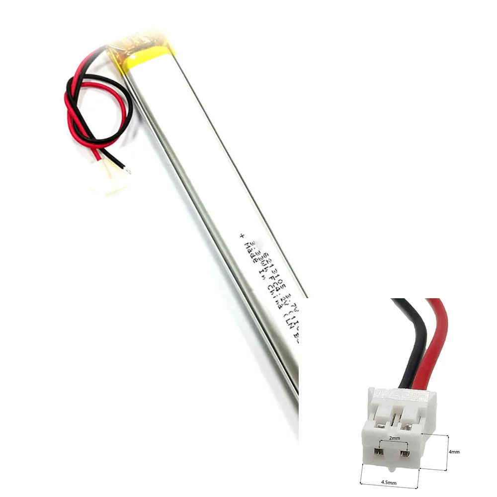 

Rechargeable 3.7V 900Mah 6213105 Polymer Ion Battery For MP3 SMART WATCH GPS CAMERA POWER BANK MOBILE POWER DVD MP677