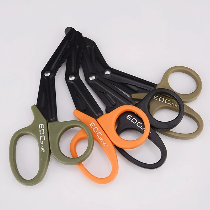 10pcs Dental Vacuum Forming Retainer Sheet Cutting Trimming Scissors for Cutting 1.0~2.0mm Hard and Soft Film Sheets