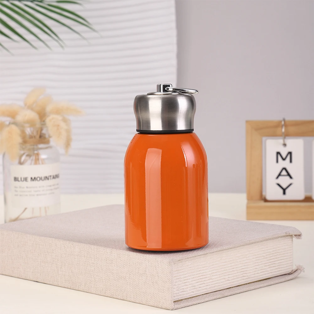 كوب ترمس صغير 300 مل، كوب بطن معزول، داخلي من الفولاذ المقاوم للصدأ، كوب قهوة محمول للنساء والسيدات، هدية فكرة #5