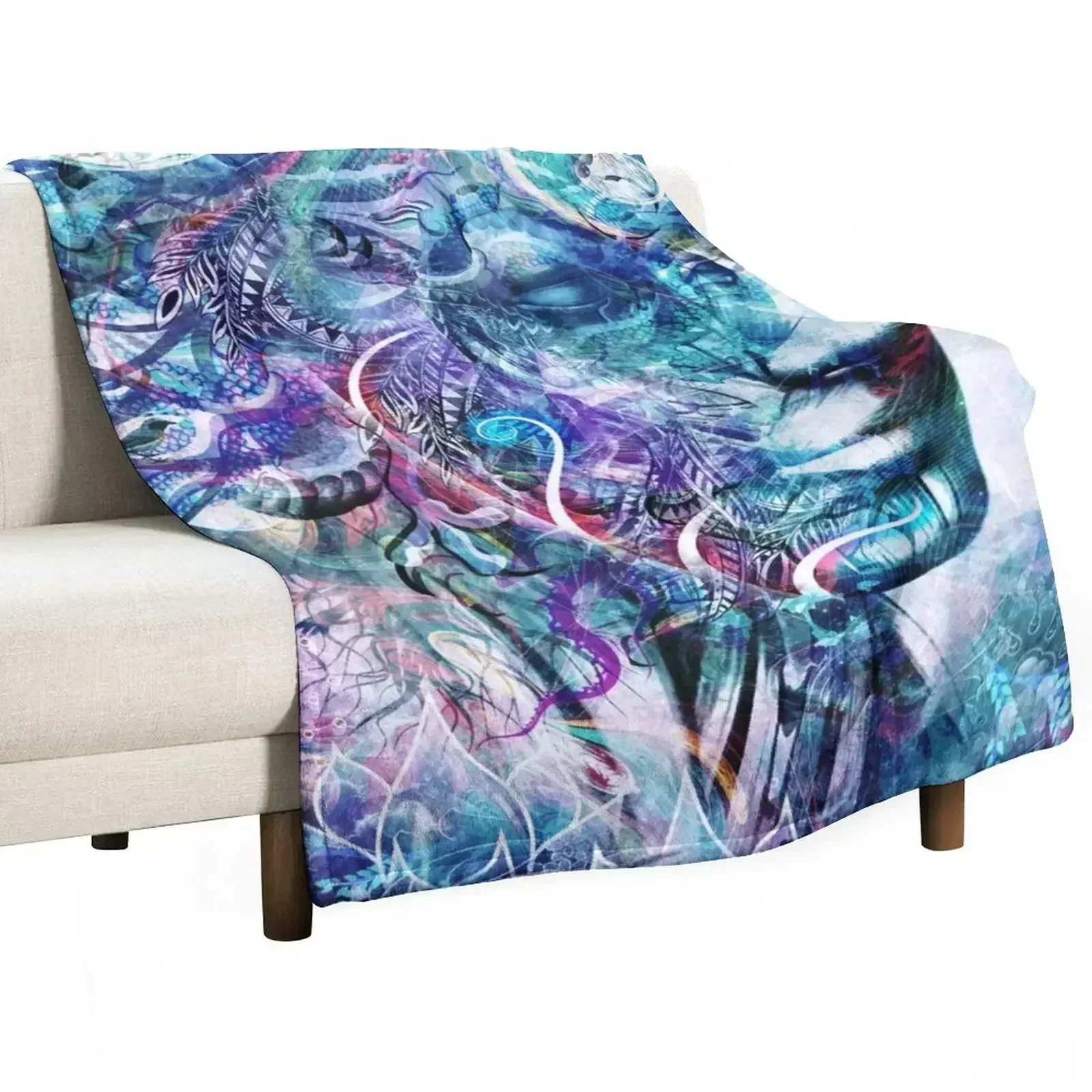 Couverture Dreams Of Unity, couverture chaude pour la sieste, pour le bureau, le canapé et le lit