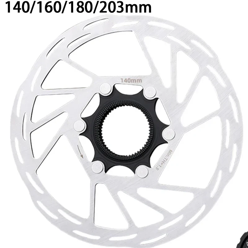 Center Lock Disc Rotor brake Strong heat dissipation floating rotor 140mm 160mm 180mm MTB/Road bike disc brake for Shimano Sram