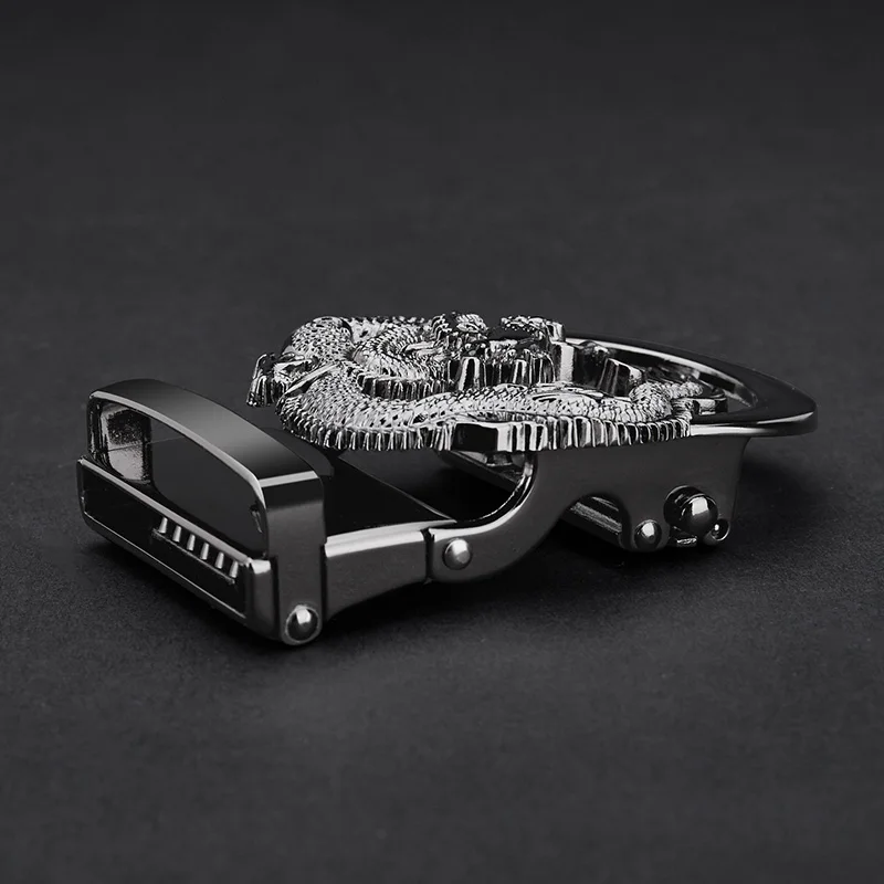 Herren Gürtels chnalle, automatische Gürtel Ratschen gürtel Zubehör, geeignet für 3,5 cm Gürtel, Herrenmode Gürtels chnalle – Detail 8