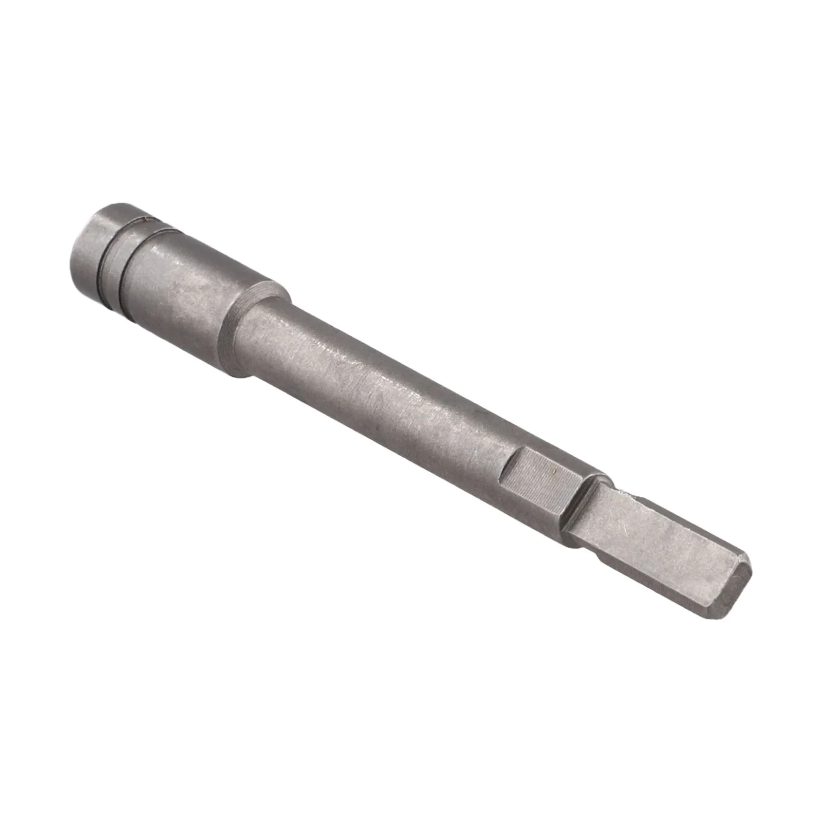 83mm Chrome Vanadium Steel Extension Rod Round Handle Sandblasted Flat Bar For Power Tool Drilling Accessory Gray Black