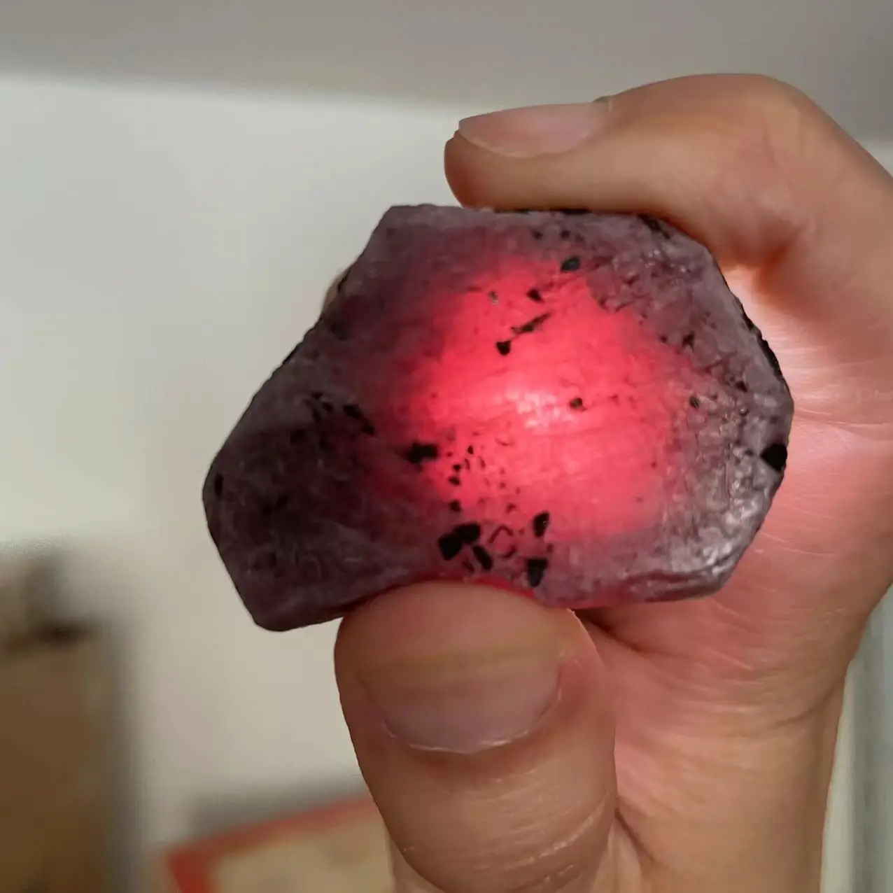 Wholesale High Quality Red Ruby Reiki Healing Sapphire Raw Gemstone Specimen Natural Stone Crystal