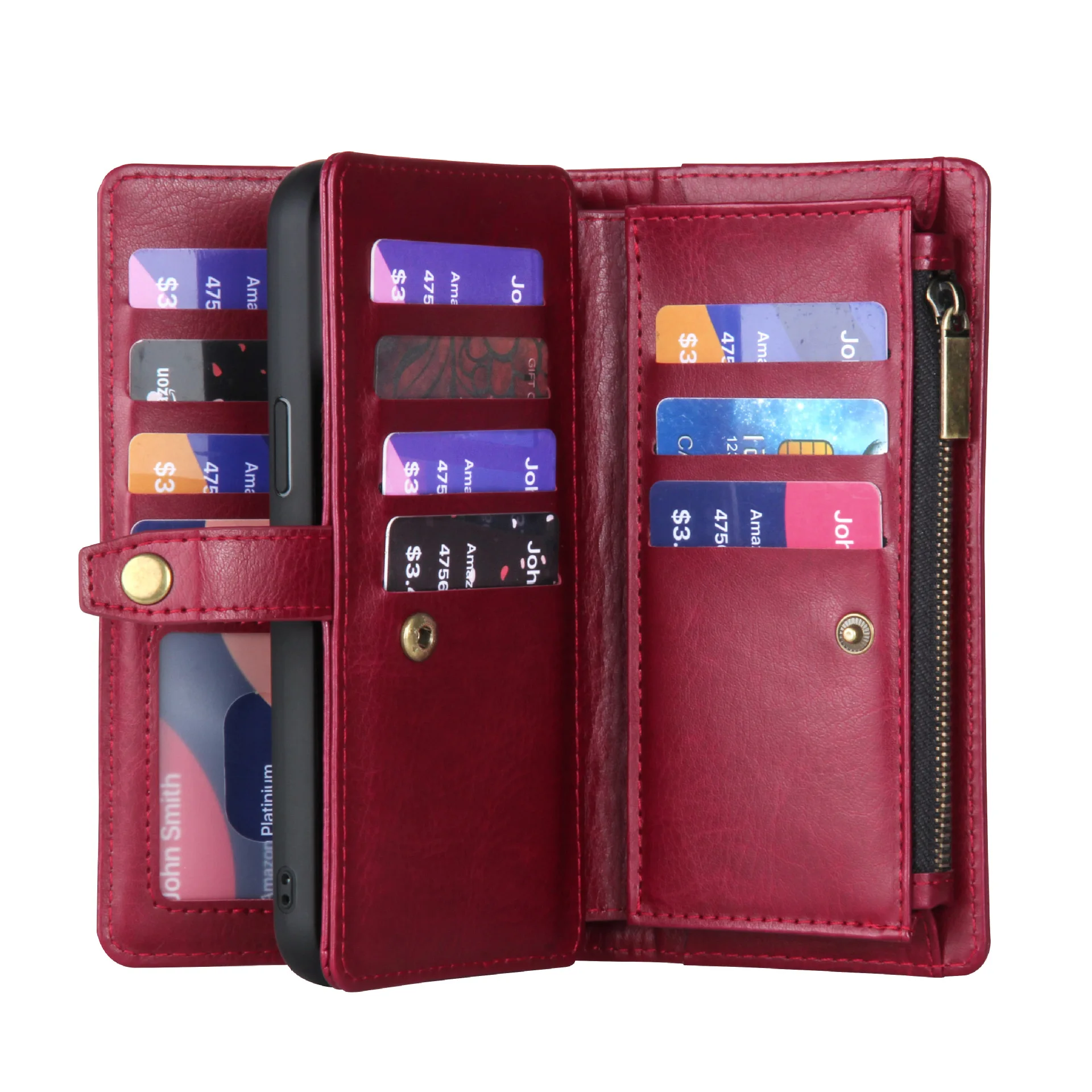 

Megshi Wallet Pu Leather Filp Phone Case Cover For Samsung Galaxy S26 S25 S24 S23 S22 S21 S20 Fe Plus Ultra Bag Cases