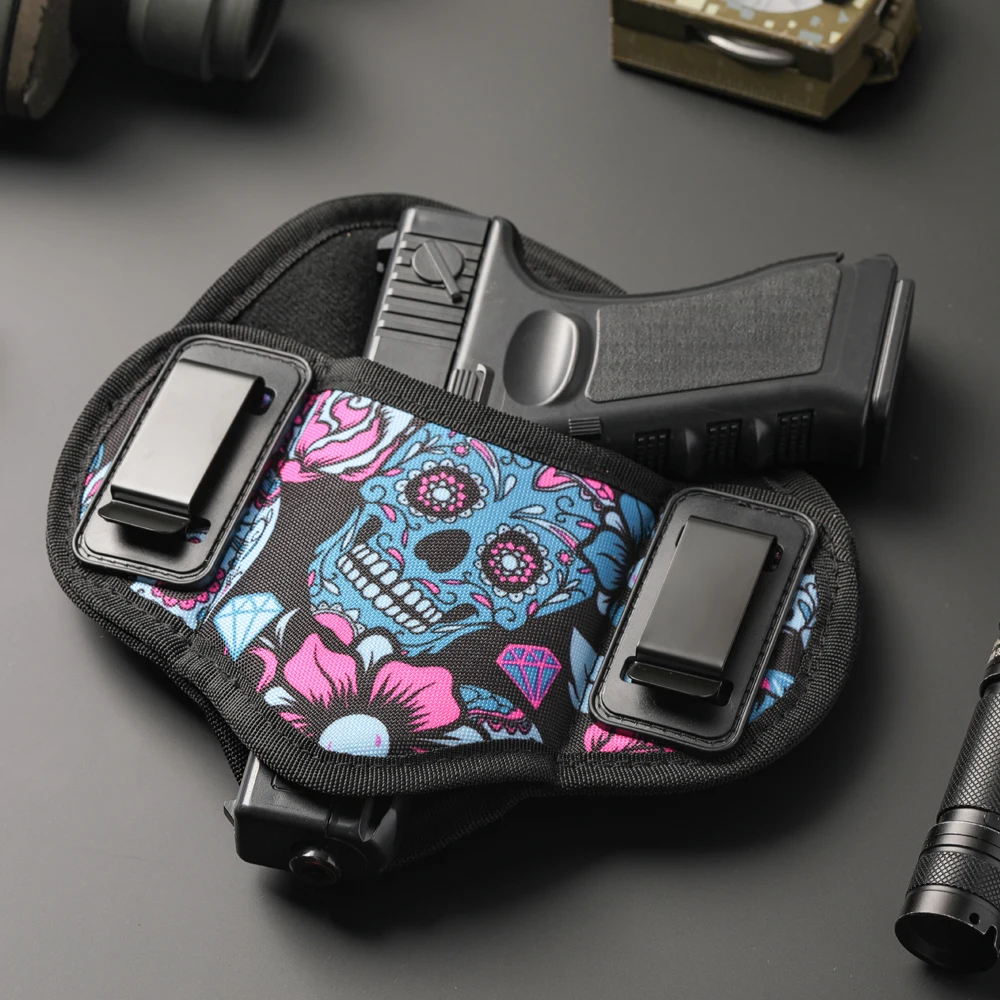 Kosibate Funda de caza Bolsa de transporte oculta con cierre de hebilla para la serie G, Sig Sauer, Kahr, Bersa y Thunder