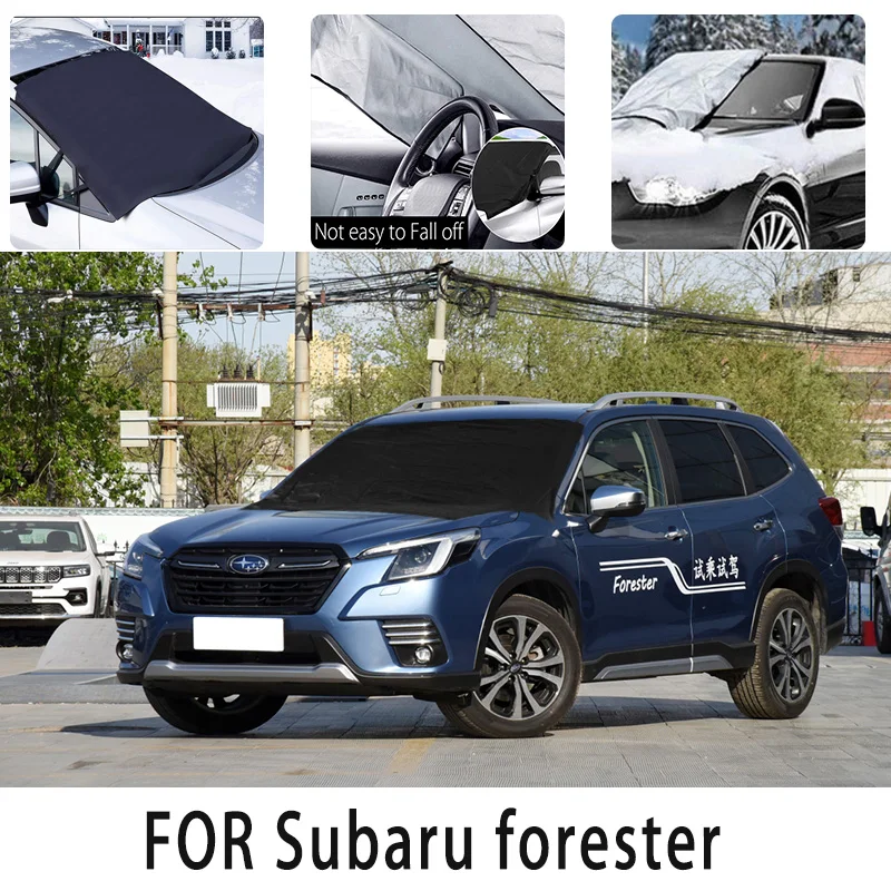 

Car snowcover front for Subaru forester snowblocking heat insulation sunshade Antifreeze wind Frost prevention car accessories