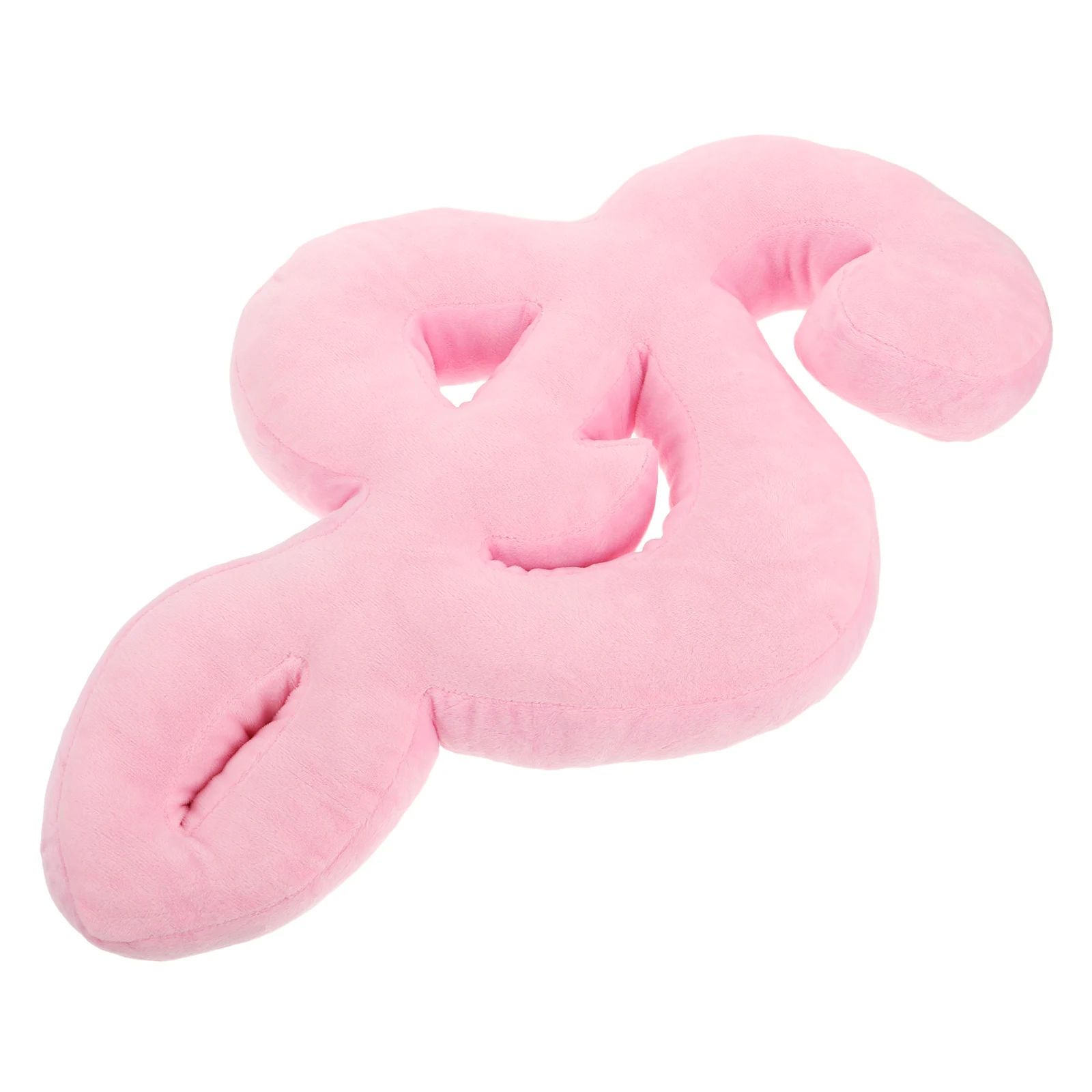 

Creative Musical Note Pillow 20X20Inch Soft Sofa Bed Home Decor Lumbar Support Couch Pillows Unique Music Themed Seat Cushion