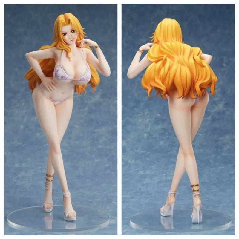 

MegaHouse MH Bleach Original: Matsumoto Rangiku купальник 1/4 ПВХ фигурка аниме фигурка Коллекционная модель игрушки кукла подарок