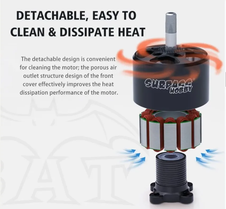 

1/2/4pcs Surpass Hobby 3220 Outrunner Brushless Motor 420KV 666KV 720KV for RC FPV Racing Drone Aircraft Plane Multicopter Parts