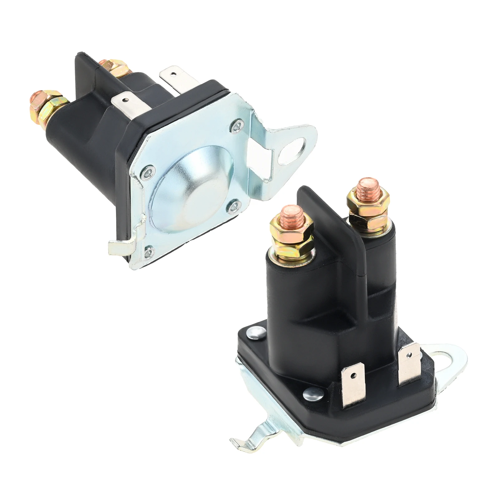Solenoide de arranque de 4 terminales para cortacésped, 1 unidad, apto para Husqvarna 192507   Tractor de césped artesano 725-06153A para MTD Troy Bilt Yard Man