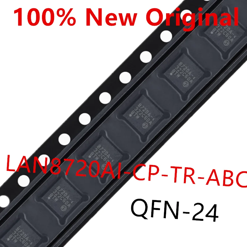 10piece  LAN8720AI-CP-TR-ABC  8720A-i 、LAN8720A-CP-TR-ABC  8720A 、LAN8720AI-CP-TR 、LAN8720A-CP-TR  New Ethernet Transceiver Chip