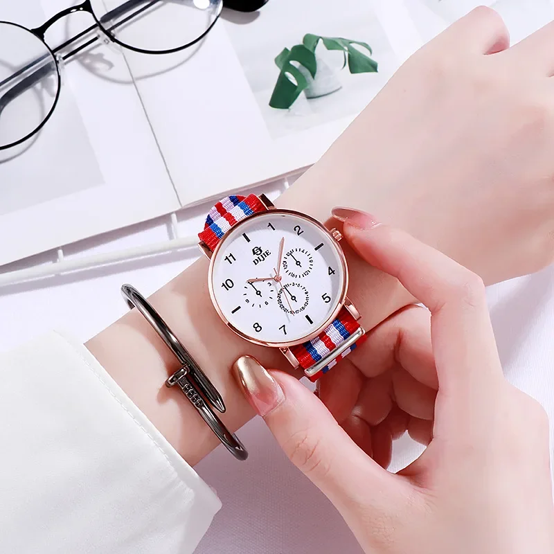 New Rainbow Watches for Women Luxury Watch Ladies Simple Ins Style Retro Quartz Watch Girl Trend All-match Clock Dropshipping