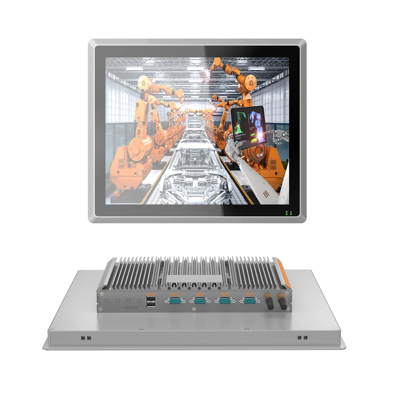 Senke Industrial Panel Pc Touch Screen Monitor 12.1/17 Inch All In One Panel Pc Win10 I5/i7 IPC Industrial Tablet Pc