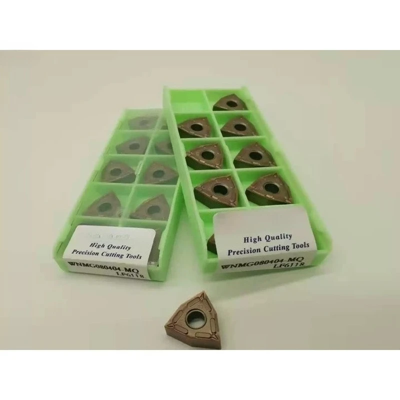 10pcs Original Carbide Inserts WNMG080408 WNMG080404 MQ WNMG080408-MQ LF6118